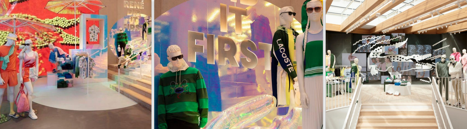 Lacoste Arena: make the store a destination