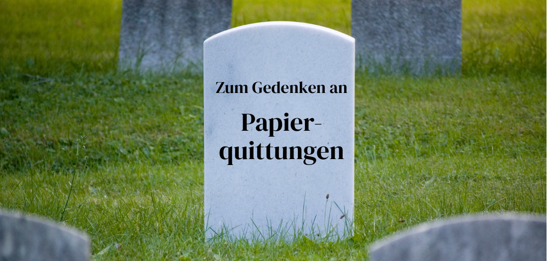 Der Tod des Papierbelegs... und was Einzelhändler als nächstes tun müssen